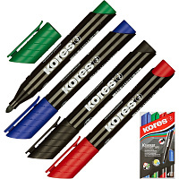 Набор маркеров KORES 1,5-3мм 4шт/уп '20943 штр.  9023800209436