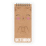 SKETCHBOOK BV, 105х220 мм, 80 Л.КРАФТ 125 гр, НА ГРЕБНЕ (6 ВИДОВ)