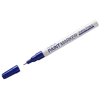 Маркер-краска MunHwa "Extra Fine Paint Marker" синяя, 1мм, нитро-основа EXPM-02