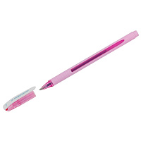 Ручка шариковая Uni "Jetstream SX-101-07FL" синяя, 0,7 мм, грип, розовый корпус 120356