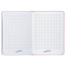 Блокнот с резинкой в клетку 96 л., МАЛЫЙ ФОРМАТ А6 (102х148 мм), твердая