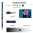 КАРАНДАШ ЧЕРНОГРАФИТОВЫЙ "HappyGraphix" МИЛИТАРИ СИНИЙ НВ