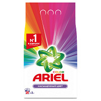 Порошок стиральный ARIEL Color автомат 3кг д/цветного белья штр.  5413149673243