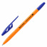 Ручки шариковые BRAUBERG "ULTRA ORANGE", СИНИЕ, НАБОР 10 штук, корпус