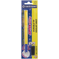 Ручка перьевая Centropen "Jupiter Glitter", 3 сменных картриджа, корпус ассорти, блистер. 1 2156 0103