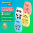 Точилка с ластиком 2 в 1 BRAUBERG KIDS "Зверушки", 2 отверстия, дизайн