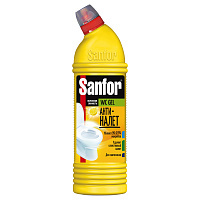 Средство для туалета Sanfor WC "Lemon Fresh", гель, 1л 1954
