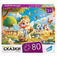 Пазлы 80 элементов "Сказки"