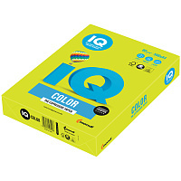 Бумага "IQ Color neon" А4, 80г/м2, 500л. (зелёный неон): NEOGN штр.:  9003974412030