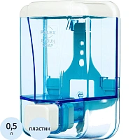 Дозатор для жидкого мыла Palex, 3420-1 пластик, голубой, 500 мл.