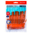 Ручки шариковые BRAUBERG X-30 ORANGE, КОМПЛЕКТ 12 шт., СИНИЕ, пишущий узел 1 мм,