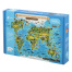 Интерактивная деревянная карта-пазл GLOBEN "Животный и растительный мир