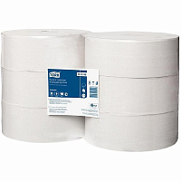 Туалетная бумага в&nbsp-рулонах Tork Universal T1 120195 1-слойная 6&nbsp-рулонов по&nbsp-525 метров