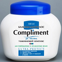 Compliment Бальзам для ослабленных волос ULTRA-PROTECT 500 мл/12 шт., арт.6546
