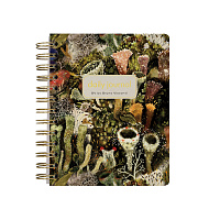 ЕЖЕДНЕВНИК НА ЗОЛОТОМ ГРЕБНЕ «CUTE DIARY» А6, BV, 136 ЛИСТОВ, "Эльфийский лес"