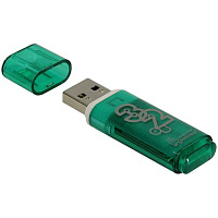 Память Smart Buy USB Flash 32GB Glossy зеленый: SB32GBGS-G