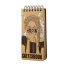 SKETCHBOOK BV, 105х220 мм, 80 Л.КРАФТ 125 гр, НА ГРЕБНЕ (6 ВИДОВ)