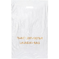 Пакет для белья с вырубн. ручкой 60x40,35мкм, 100шт.