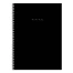 Тетрадь А4, 120 л., BRAUBERG, гребень, клетка, матовая ламинация, "Minimal