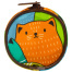Пенал-тубус BRAUBERG, с эффектом Soft Touch, мягкий, "Cats", 22х8 см,