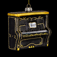 Украшение ErichKrause Decor® Пианино 9см, стекло