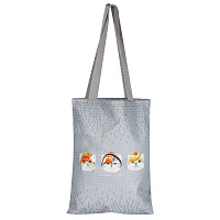Сумка-шоппер ArtSpace"Sushi Cats", 31*39см. с карманом