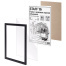 Рамка 21х30 см небьющаяся, КОМПЛЕКТ 3 шт., багет 17 мм МДФ, STAFF