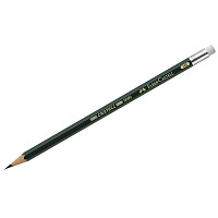 Карандаш ч/г Faber-Castell "Castell 9000" HB, с ластиком, заточен.. 119200