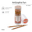 КАРАНДАШ ЧЕРНОГРАФИТОВЫЙ "ArtGraphix. Fun. Тигр" НВ (пластиковый