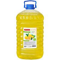 Мыло жидкое OfficeClean "Professional. Лимон" прозрачное, ПЭТ, 5л: 247029/П штр.: 4680211130909