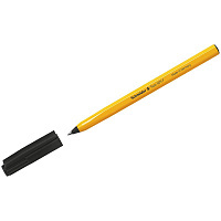 Ручка шариковая Schneider "Tops 505 F" черная, 0,8мм, оранжевый корпус 150501