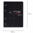 Тетрадь на кольцах А5 160х212 мм, 120 листов, картон, матовая ламинация, клетка,