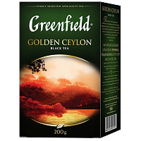 Чай Greenfield Golden Ceylon листовой черный, 200г 0791-10