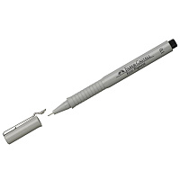 Ручка капиллярная Faber-Castell "Ecco Pigment" черная, 0,1мм. 166199