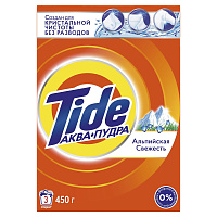 Порошок стиральный Tide Аква Пудра автомат Альпийская свежесть 450гр