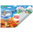 Настольное покрытие BRAUBERG KIDS, А3+, пластик, 46x33 см, "Кот-энтузиаст