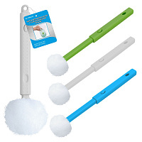 Щетка для мытья банок с телескопической ручкой, 3 цвета