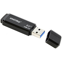 Память Smart Buy "Dock"  64GB, USB 3.0 Flash Drive,  черный SB64GBDK-K3