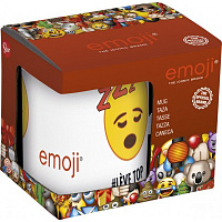 Кружка керамическая в подарочной упаковке (325 мл). Эмодзи  Leve Top