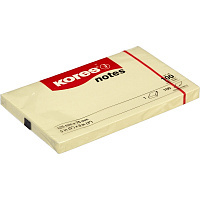 Блок-кубик Kores бум.для зам. 125х75 желтая 100л. '46125 штр.  8412029600024, 8412029781259, 9023800461254, 9023800462251