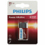 Батарейка алкалиновая 1 шт. PHILIPS Power Alkaline, Крона 9V (6LR61, 6LF22,