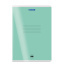 Тетрадь пластиковая обложка (прозрачная) А4, 96 листов, скоба, клетка, BRAUBERG