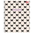 Тетрадь А5, 48 л., HATBER, гребень, клетка, рельефный картон, "Нежные