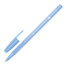 Ручка шариковая с грипом BRAUBERG "i-STICK POINT LIGHT BLUE", СИНЯЯ,