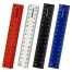 Линейки пластиковые 15 см классические BRAUBERG, НАБОР 4 штуки, пенал, 210883