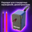 Точилка механическая BRAUBERG "RoboBlue", металлический механизм,