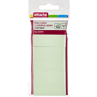 Блок-кубик ATTACHE с клеев.краем 38х51 салатовый 100л. 3 шт/наб. 968778