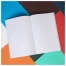 Тетрадь А4, 96 л., HATBER, скоба, клетка, Soft-touch ламинация, СОЛО