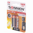 Батарейки аккумуляторные Ni-Mh пальчиковые КОМПЛЕКТ 2 шт., АА (HR6) 1600 mAh,