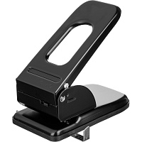 Дырокол Kw-Trio Heavy Duty 967 макс.70лист. металл черный, с линейкой